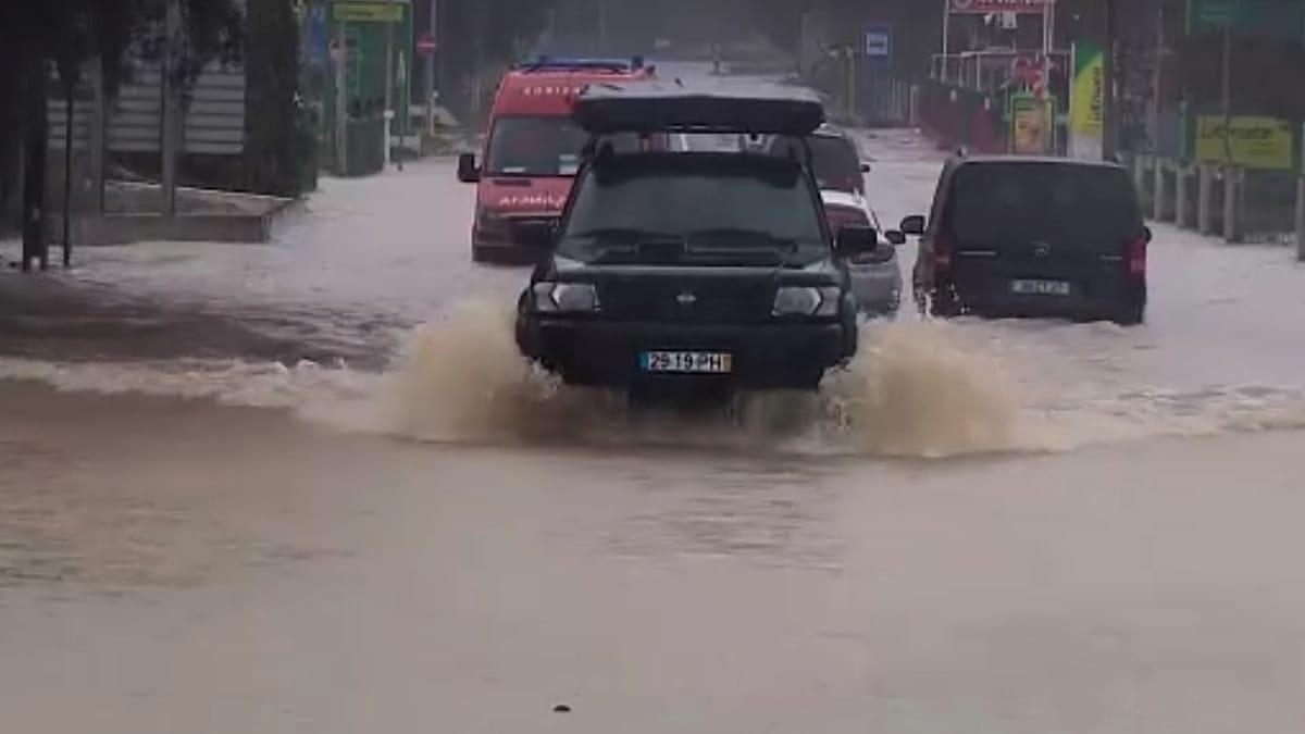 Storm Claudia triggers severe flooding and power outages across Portugal