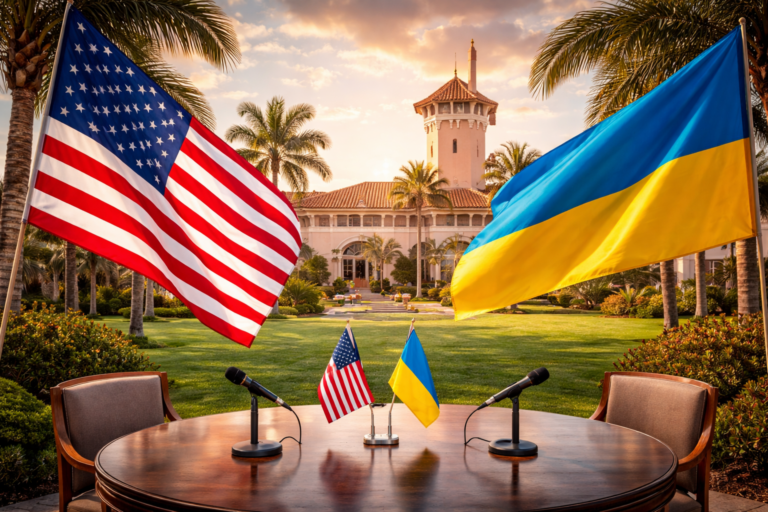 Zelensky vai encontrar-se com Trump em Mar-a-Lago e anuncia que plano para a Ucrânia está “90% pronto” Reunião diplomática entre Estados Unidos e Ucrânia em Mar-a-Lago