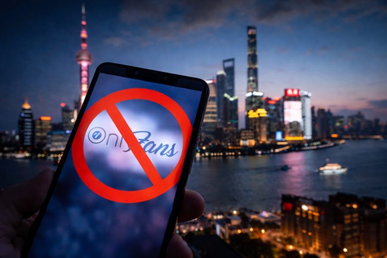 China bloqueia OnlyFans como parte de sua política de censura digital