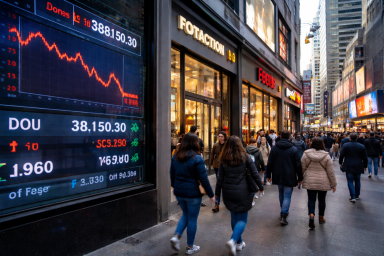 Confiança do consumidor nos Estados Unidos cai para o nível mais baixo desde abril