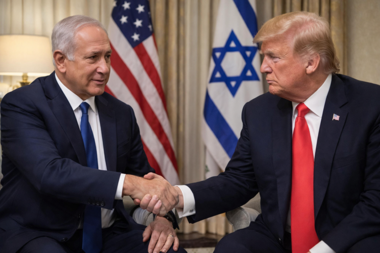 Reunião entre Netanyahu e Trump nos Estados Unidos