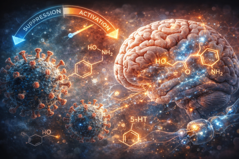 Química cerebral pode reativar ou suprimir HIV latente, revela nova investigação científica Química cerebral pode ativar ou suprimir HIV latente