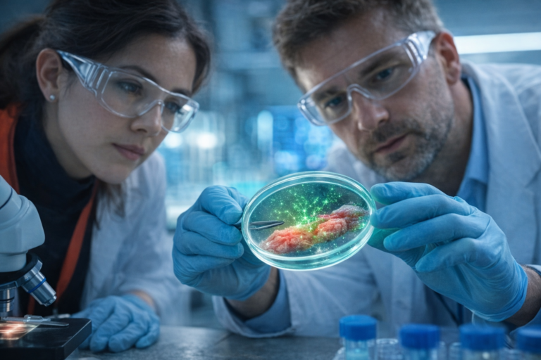 Regeneração de tecidos após danos extensos em estudo de laboratório