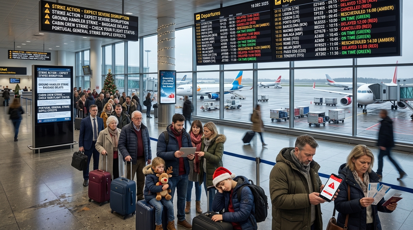 Christmas 2025 in Europe: Airport Strikes Threaten Holiday Flights ...